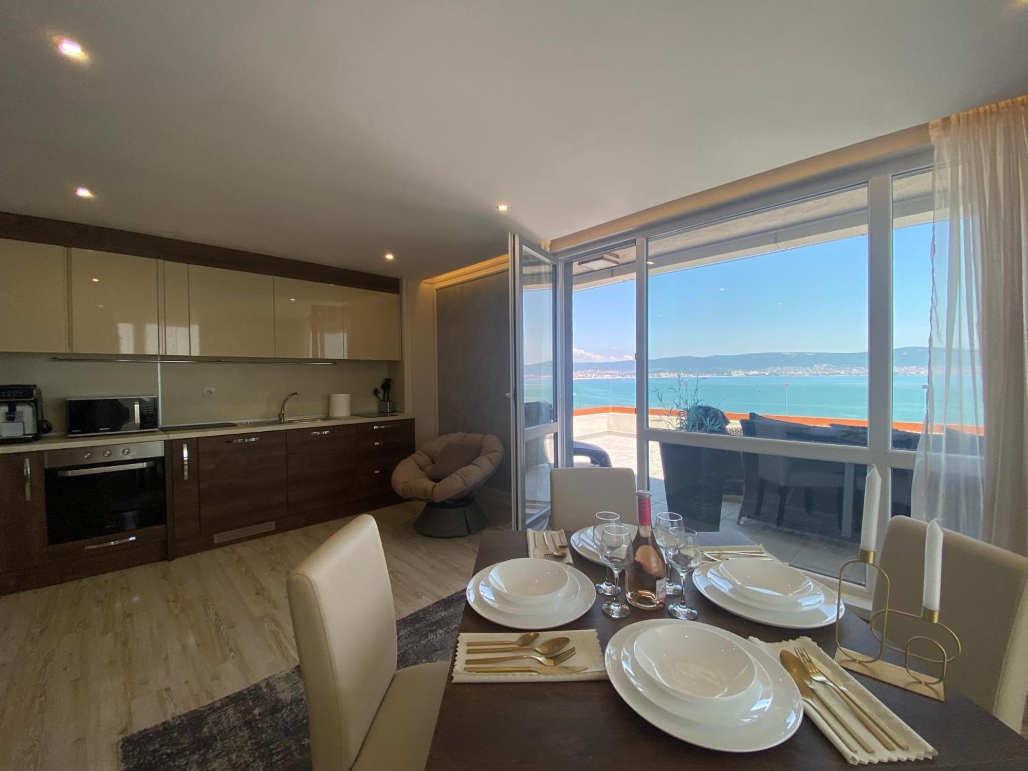 Paradiso 'В' 607 Large Luxury Apartment Nesebăr Exterior foto