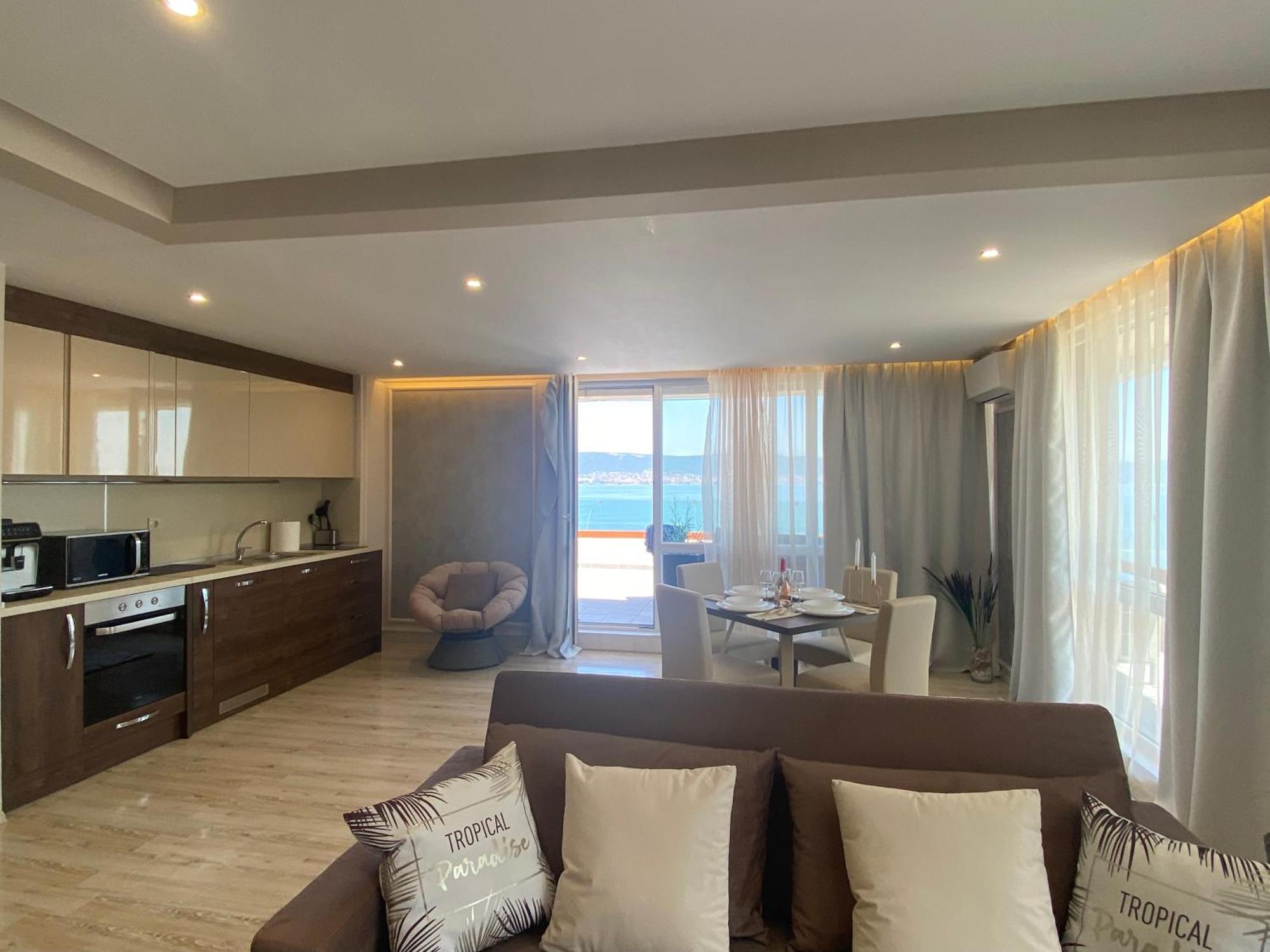 Paradiso 'В' 607 Large Luxury Apartment Nesebăr Exterior foto